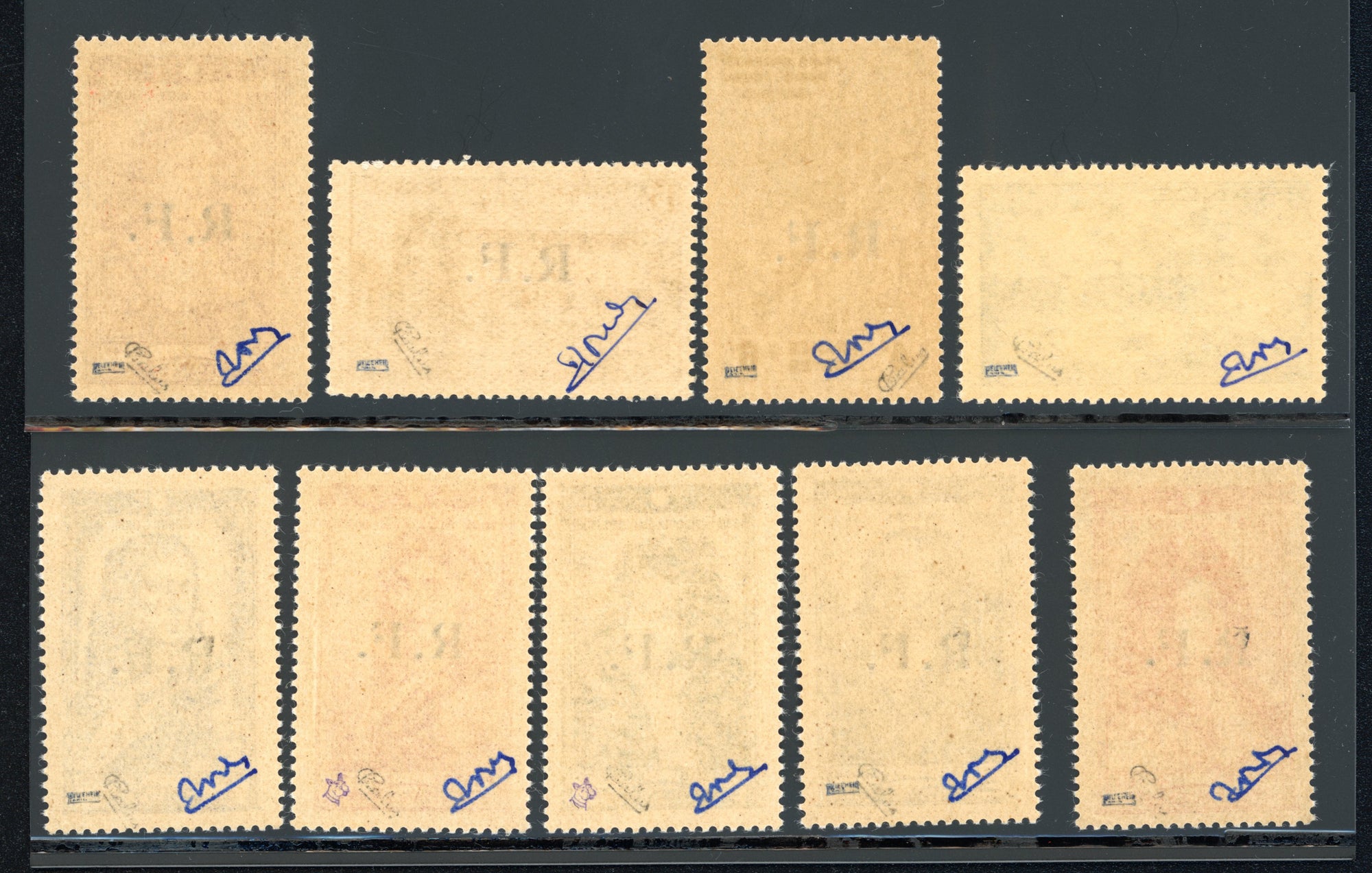 Libération de Salon de Provence - la série des 9 timbres commémoratifs - neufs** - SUP - signés et avec certificat papier Calves