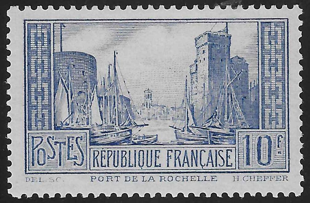 N°YT 261b - La Rochelle - type I - outremer pâle - neuf** - SUP - signé Calves