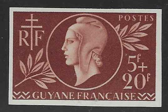 Guyane - n°YT 179a - non dentelé - neuf** - TB