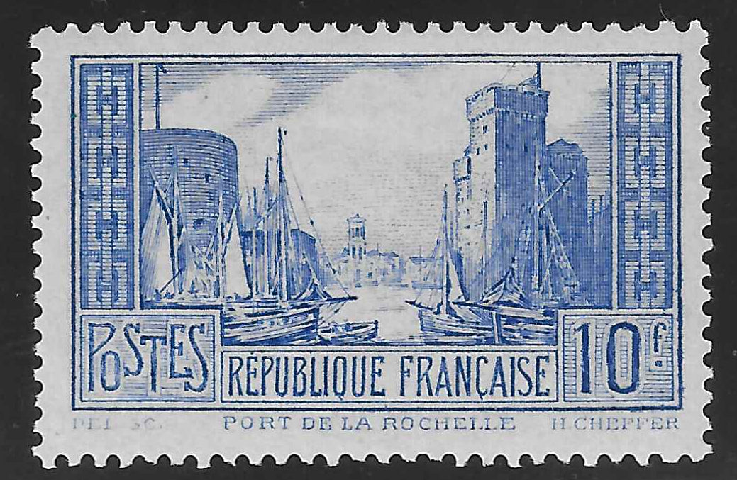 N°YT 261b - La Rochelle - type I - outremer pâle - neuf** - SUP - signé Calves