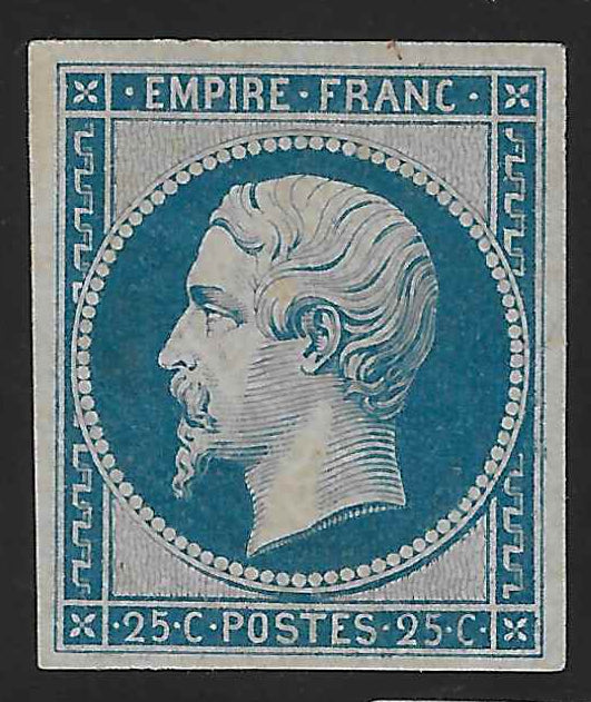 N°15c - Empire - réimpression 1862 - neuf* - TB - signé et avec certificat Calves