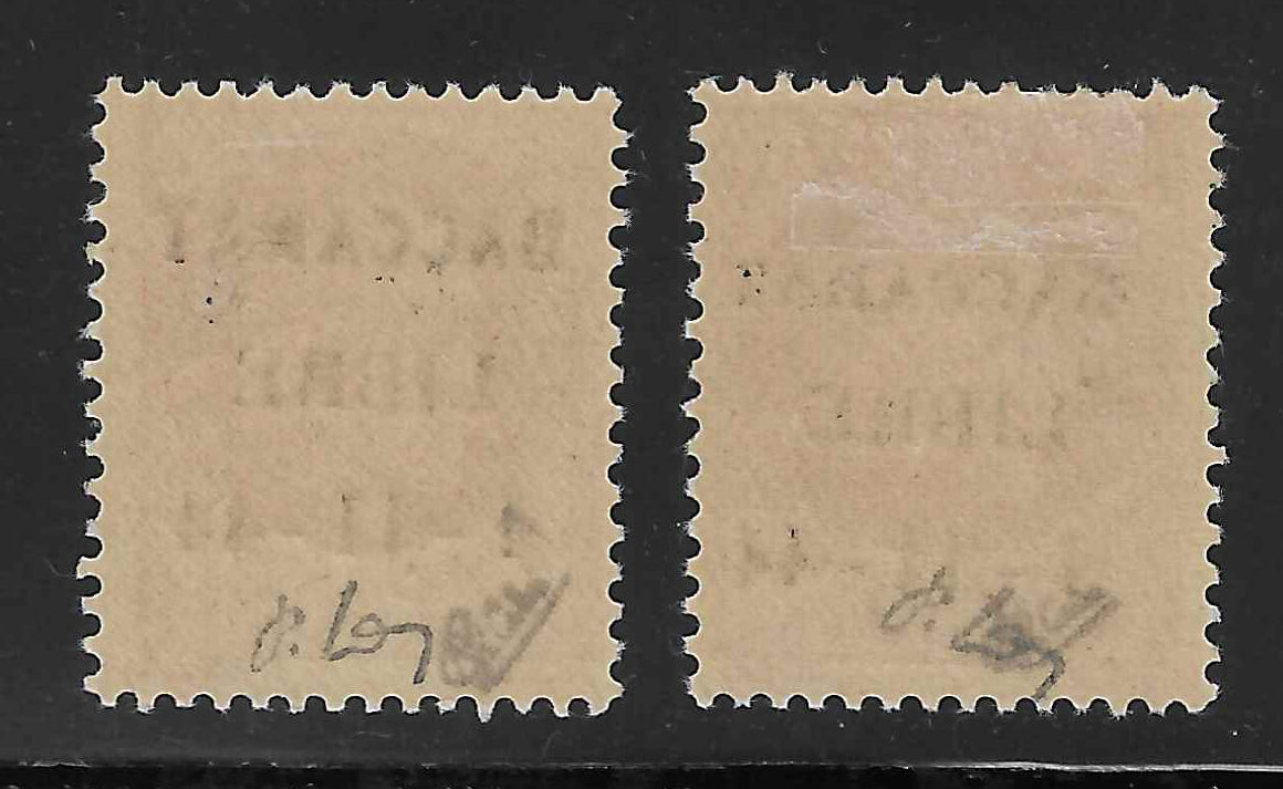 Libération - Baccarat - n°6 - type I et type II - neufs* - TB - signés Calves